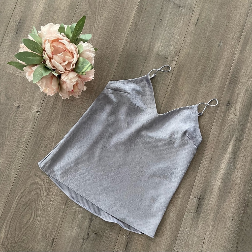 💐 Express Silver Satin‎ Downtown Camisole
